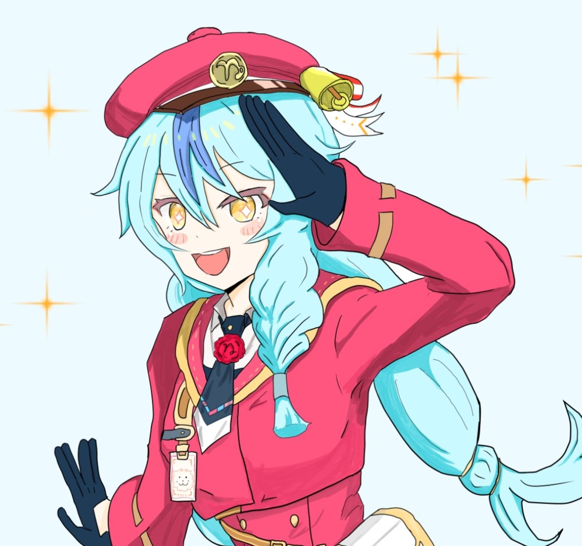 ucgandam0329's tweet photo. 📮🛼
#珠乃イラスト https://t.co/0e3LkrvWxg