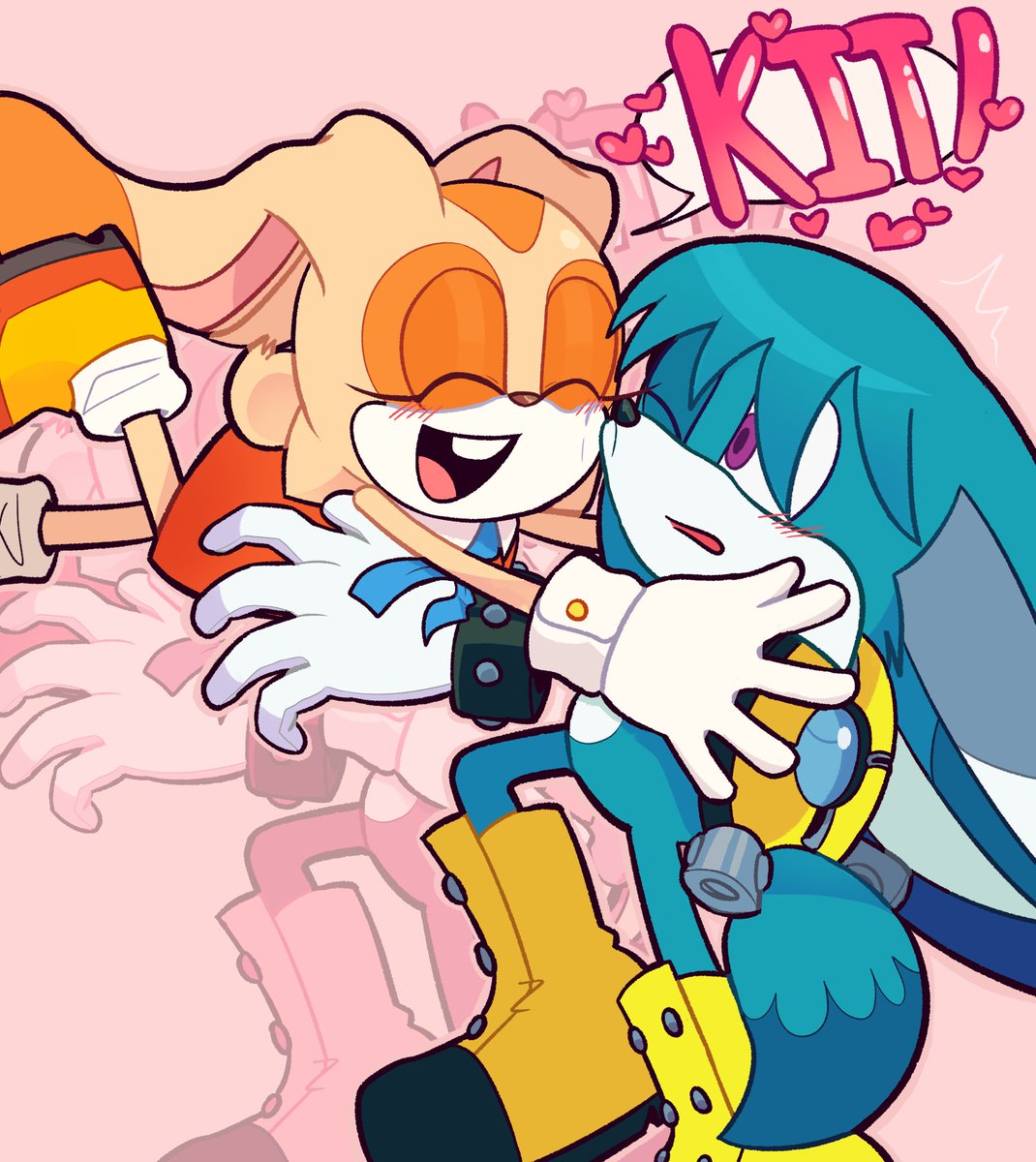 chemchetos_'s tweet photo. Bleh

#SonicTheHedgehog #KitsunamiTheFennec #CreamTheRabbit #CreamxKitsunami #Kitream https://t.co/Cf4AOsPMqt