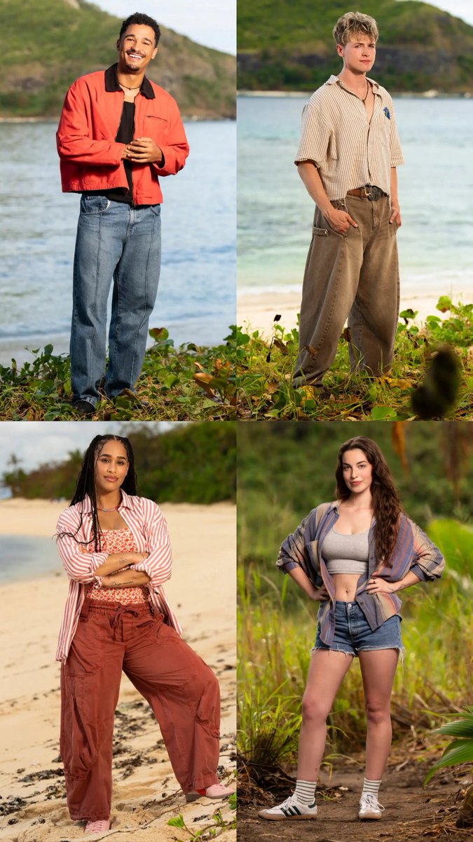 hezeI_'s tweet photo. My top 4! Lets go! #Survivor51 #OpenEra https://t.co/wZ6FZkrtPh