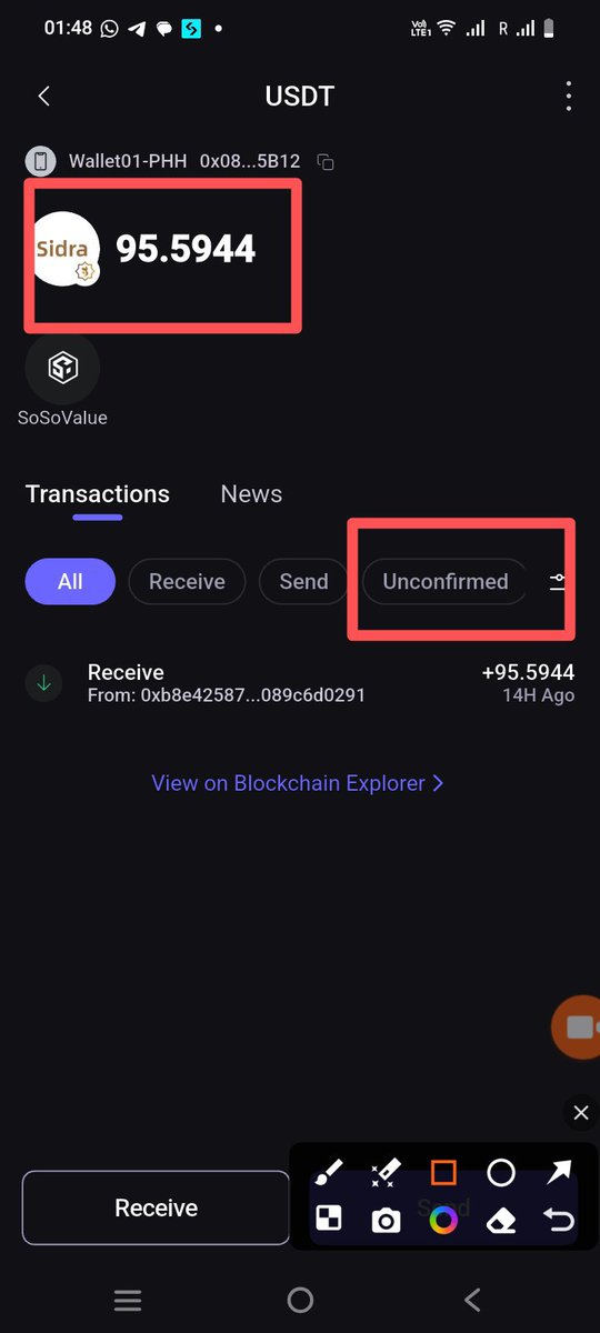 NTantoh4370's tweet photo. 🚨 SIDRA USDT WARNING!
USDT appearing on SafePal ≠ official integration.
⚠️ Don’t swap, transfer, or approve suspicious transactions.
🔐 Wait for official #SidraChain confirmation.
#SIDRA #USDT #SafePal https://t.co/B1xaBFVeBQ