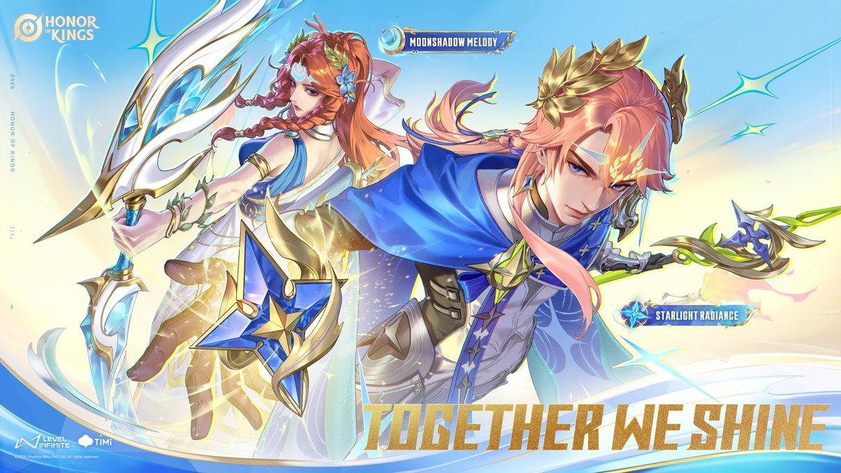 TOGETHER WE SHINE ✨Two new skins are about to desc...