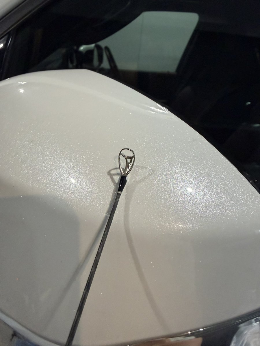Kenshi_Kuroda's tweet photo. 明日から霞ヶ浦🚙💨
新素材とか最軽量とかよりも放熱性を保ちつつ割れないガイドを作って欲しい。
どれだけ感度良くても、強いラインでもこーなったら使えないもの。 https://t.co/CDM64dBcdE