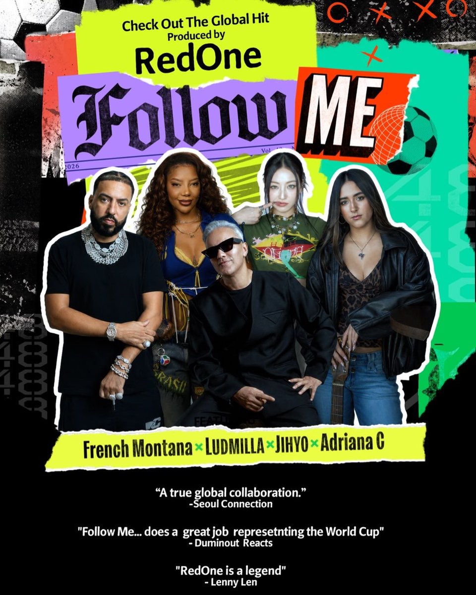 JihyoUnion's tweet photo. Co-manager of RedOne posted about submitting Follow Me for the Grammy Awards on Instagram:

"For Your Consideration: Grammy Nominations "Global Music Performance" - "Follow Me" French Montana x Ludmilla x Jihyo (TWICE) x Adriana C x RedOne"

#지효 #JIHYO #ジヒョ https://t.co/7qxL0VTybR