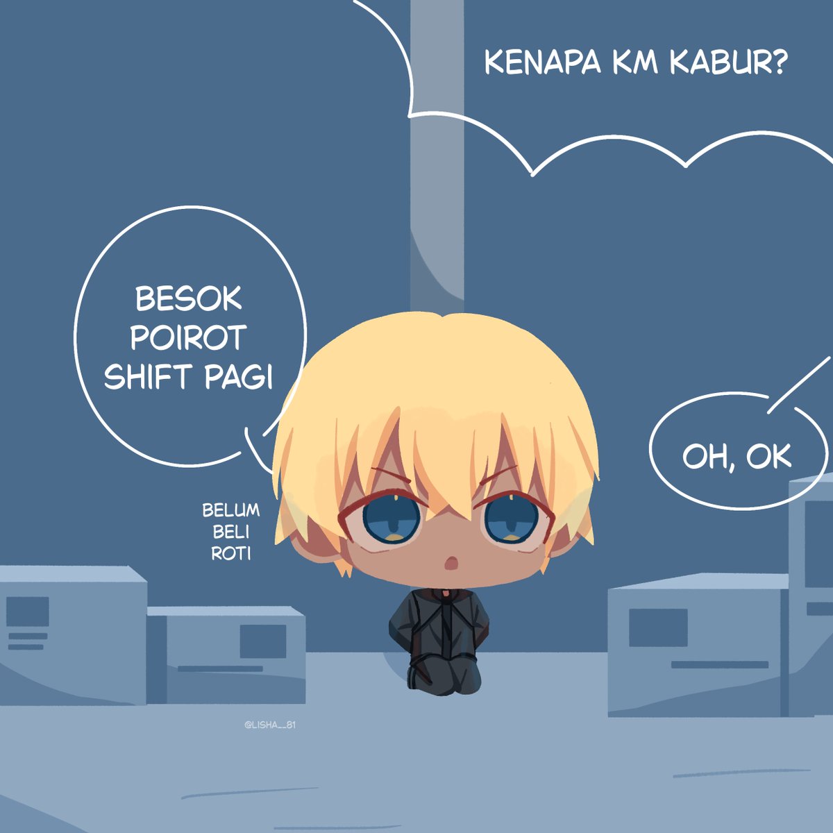 lisha__81's tweet photo. Orang sibuk

 #detectiveconan #fanart #名探偵コ https://t.co/FmfzYhOsIg