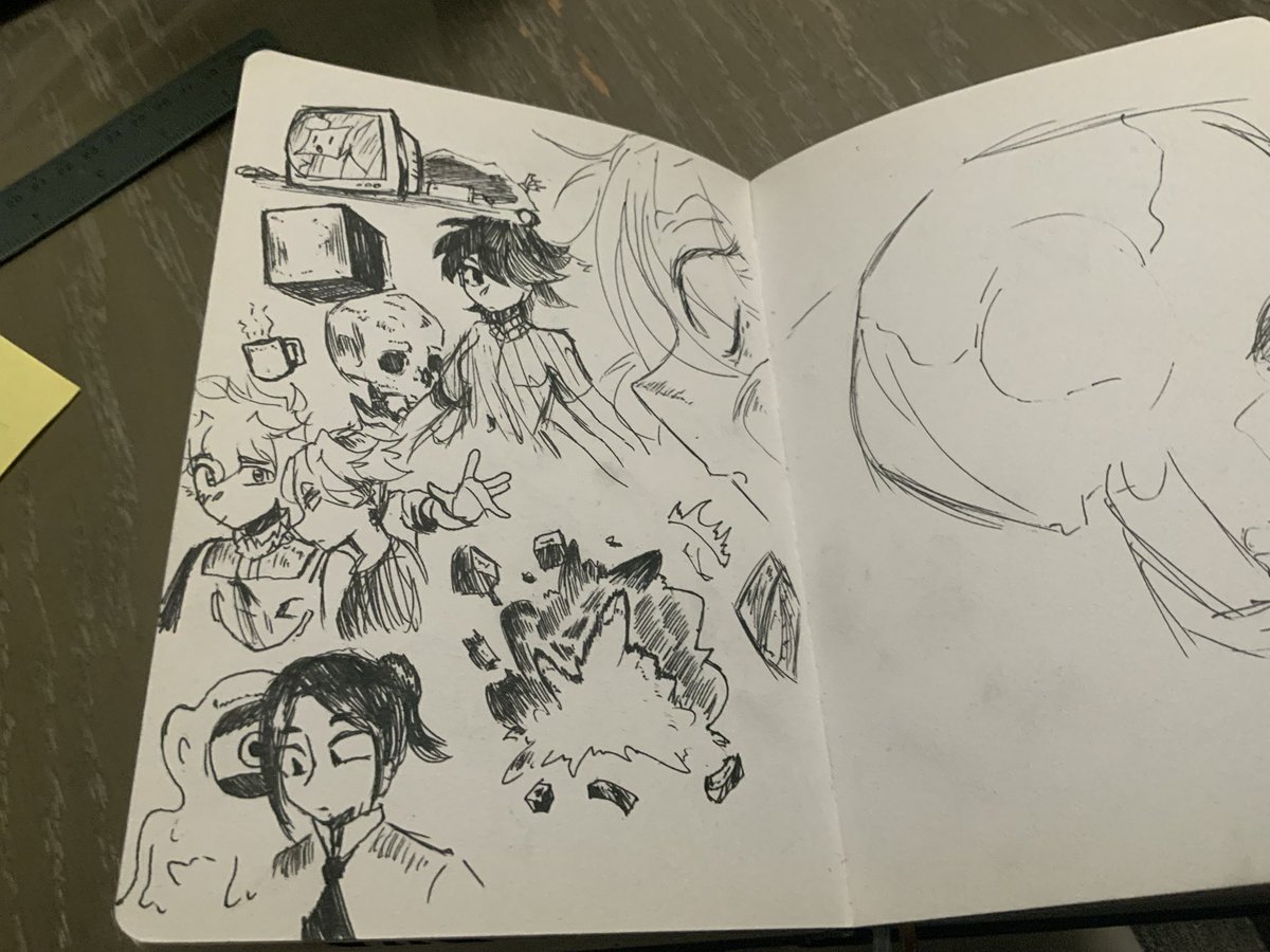 ThatboiJohnny_'s tweet photo. Sketches. #art https://t.co/rLlPt7lwrg