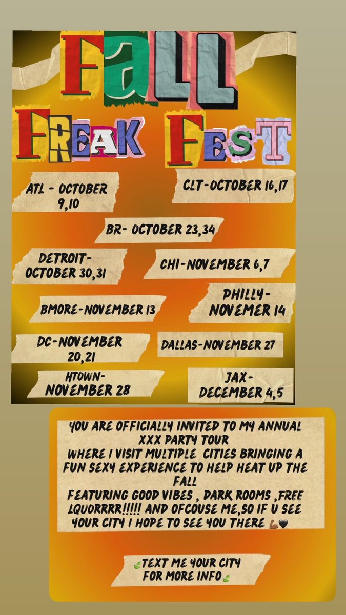 kelvulgar's tweet photo. Official cities and dates and yes I will be doing massages too😎 

for more info text me your city💪🏾 https://t.co/nbwfNOkeGm
