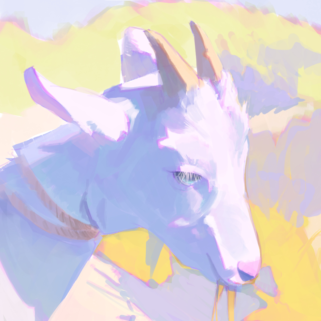 _tpdh's tweet photo. Color study 🐐 https://t.co/1gsjK0w4Dv