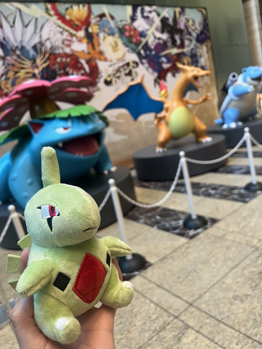 Rust_eze_09's tweet photo. ポケモンレジェンドリサーチに来た！
相棒は大好きなヨーギラス https://t.co/9OOcEIw9nN