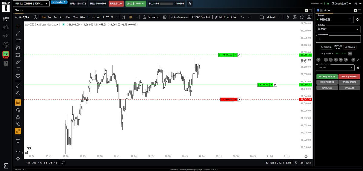 MyrilTradez's tweet photo. 2 XFAs in the bag 🫡

Proceeded to PTL Match 2 https://t.co/2lWtNn0Xy3