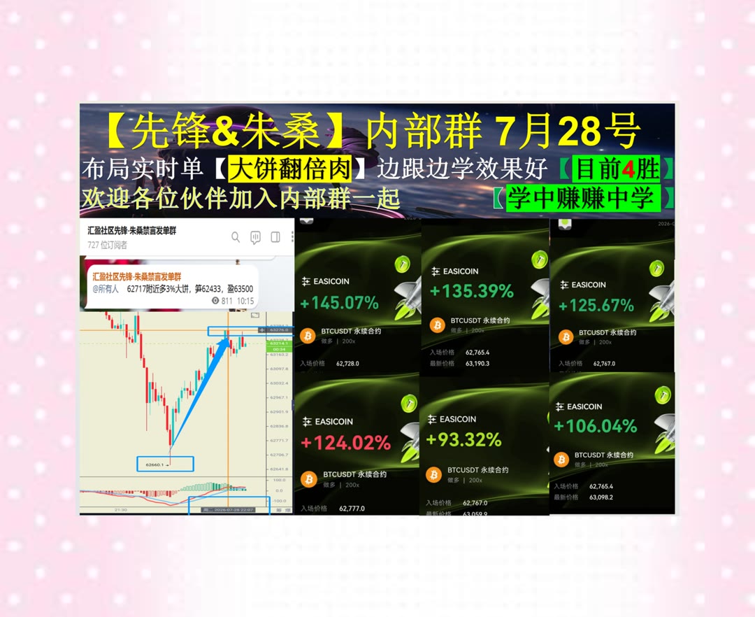 NaomiStrutynski's tweet photo. Industry is fortune’s right hand,and frugality her left.
BTC横盘整理？关注突破方向。沃什🐡公链🥡敢多😍币圈偷拍王
应用材料🕎优步🐔Oracle📮库克
币安 欧易 BTC 免费合约跟单社区👉 @fzy988 👈 https://t.co/F6kG5i8IVJ