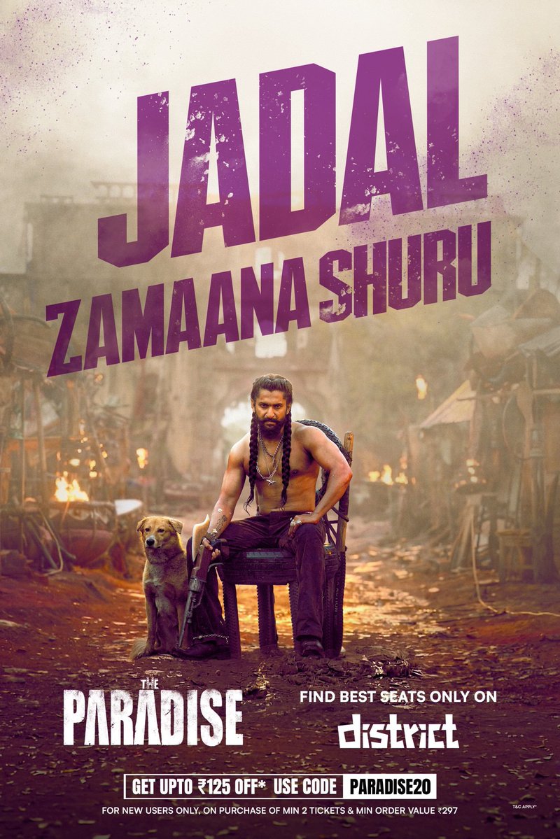 RajaSankula's tweet photo. #TheParadise  Giveaway Alert🔥🔥🔥

10 tickets  giveaway on 24th 💥💥💥

Winners will anounce Evng 6pm

RT, Follow  and comment your Id 💥💥💥 #Nani 

Comment #theparadisetickets https://t.co/EGvq49w3c2