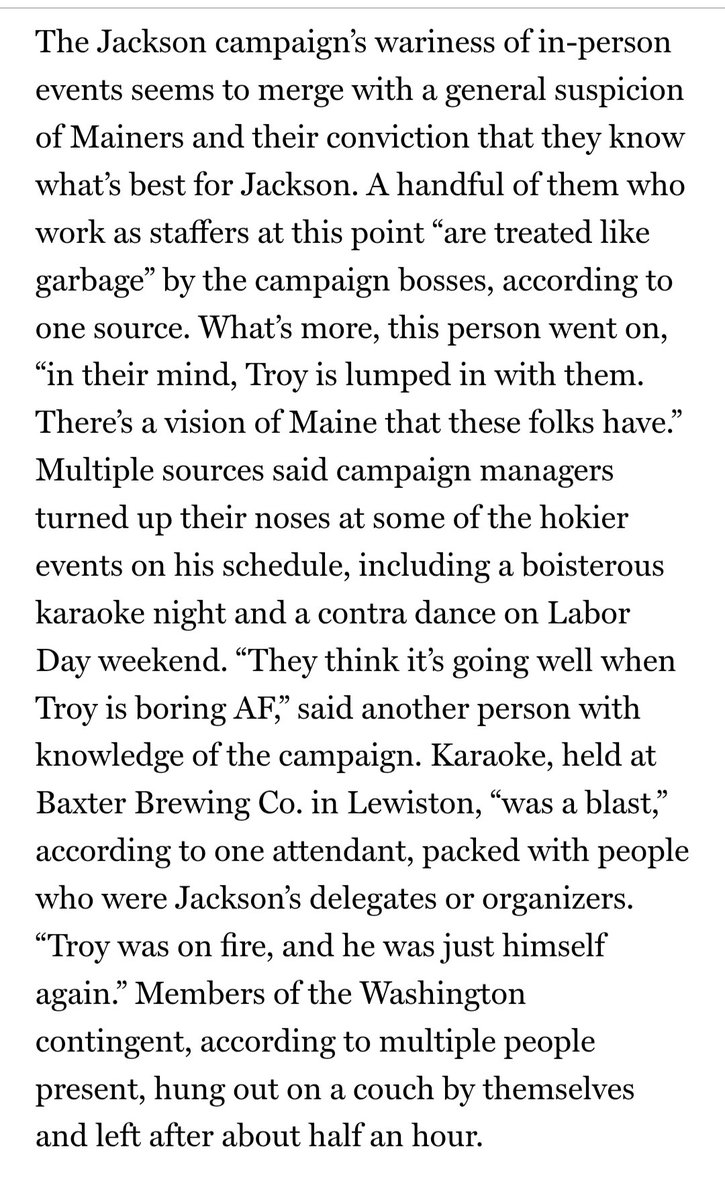 JohnTeufelNYC's tweet photo. Ok I just read the NY Mag article and damn dude these DC consultants are RUINING Troy Jackson, who seems like a genuinely good guy with solid politics https://t.co/q6fcg41LNL