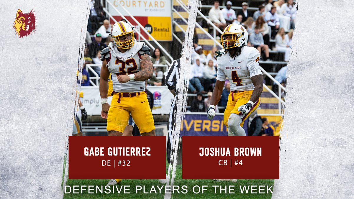 NSUWolves_FB's tweet photo. Our POTW for Week 3.
#gowolves | #northernstateu | #bringingitall | #makehistory https://t.co/jX0jZQKwwU