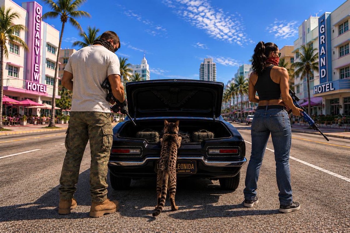 TheGTA6cat's tweet photo. Everything is in order, we’re good to go. 🐾

solana:HsprHxBRgiVaQdRf3TnKNuZZtaX9JUSPgMFdAkk6pump 

#TheGTA6cat https://t.co/CMsNWijb2Y