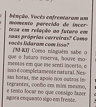ni_kibr's tweet photo. ⭐ 220926 | Entrevista do ENHYPEN para a Rolling Stone Brasil - #NI_KI cut❤️‍🔥

Q. Na faixa de abertura, ‘Two Fools’, enquanto o casal se prepara para fugir, também precisa encontrar um futuro incerto, agarrando-se à certeza de que estar junto já é uma bênção. Vocês enfrentaram um momento parecido de incerteza em relação ao futuro em suas próprias carreiras? Como vocês lidaram com isso?

NI-KI: Como ninguém sabe o que o futuro reserva, houve momentos em que me senti incerto, e isso é completamente natural. Nessas horas, me apoio nos outros integrantes, confio em mim mesmo, e tento focar no que consigo fazer agora enquanto sigo em frente.

#니키 #NI_KI #ニキ #엔하이픈_니키 
#ENHYPEN_NI_KI #ENHYPEN