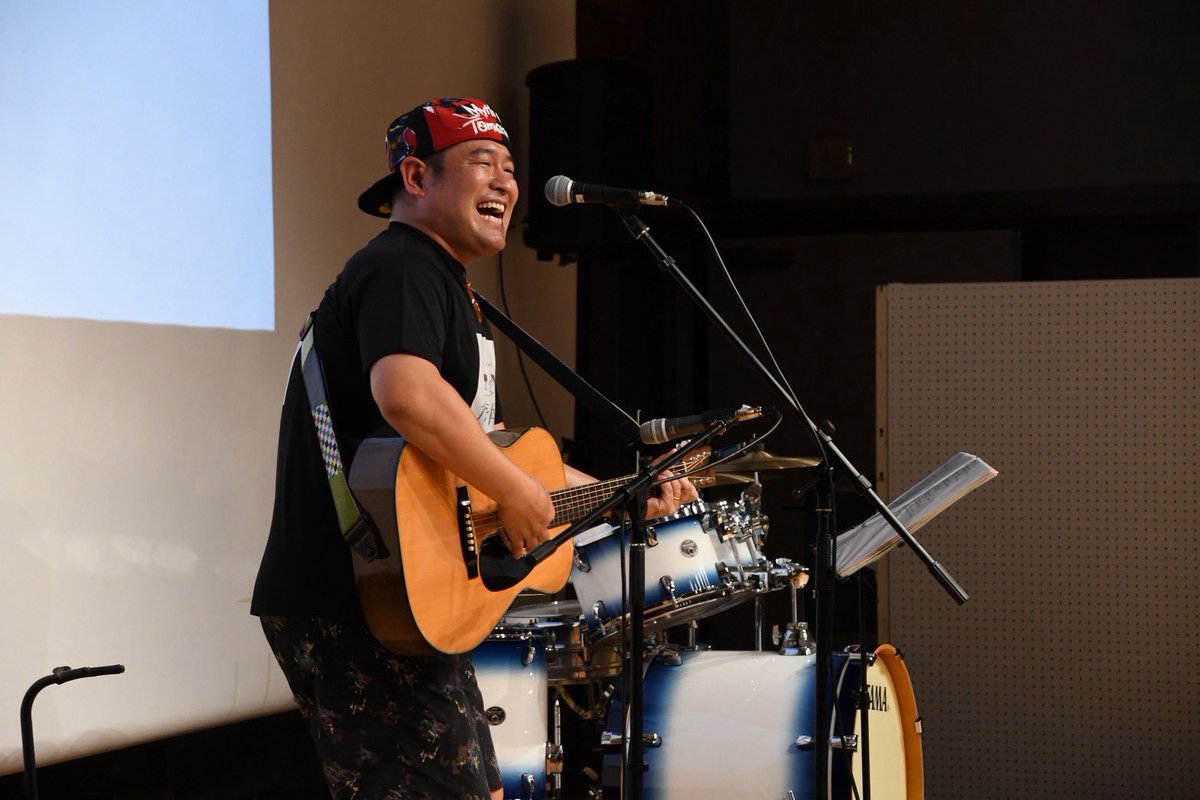 hanagaki's tweet photo. 2026年9月21日@ハイトピア伊賀
ありがとうございました！

音楽溢れる、もっと溢れさせたい伊賀の街に根付きつつある伊賀音脈

しっかり喉を熱く、腹ん底から唄わせていただきました！

福岡リーダー、ありがとう！！

photo by もっくん

#伊賀音脈
#igabeat
#ギター一本
#音でつながる人の脈 https://t.co/huiRwvACjP