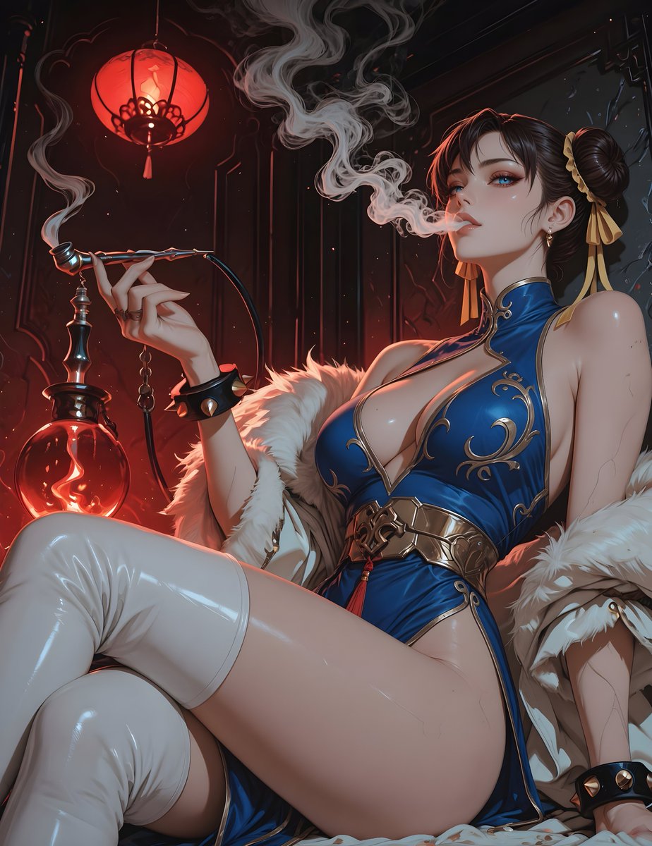 redshift_x's tweet photo. Visiting a Yān guǎn 煙館
Chun-Li | Street Fighter https://t.co/WmE3WpZUbA