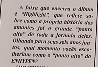 ni_kibr's tweet photo. ⭐ 220926 | Entrevista do ENHYPEN para a Rolling Stone Brasil - #NI_KI cut❤️‍🔥

Q. A faixa que encerra o álbum é ‘Highligth’, que reflete sobre como a própria história dos amantes foi o grande “ponto alto” de toda a jornada deles. Olhando para seus seis anos juntos, qual momento vocês escolheriam como o “ponto alto” do ENHYPEN?

NI-KI: Acho difícil escolher só um porque já tivemos tantos. Mas, olhando para algumas de nossas memórias mais recentes, eu diria que os shows da América Latina e dos Estados Unidos na turnê mundial ‘BLOOD SAGA’ foram os mais memoráveis. Poder visitar novos lugares e nos apresentar para eles foi uma experiência que realmente significou muito para mim.

#니키 #NI_KI #ニキ #엔하이픈_니키 
#ENHYPEN_NI_KI #ENHYPEN