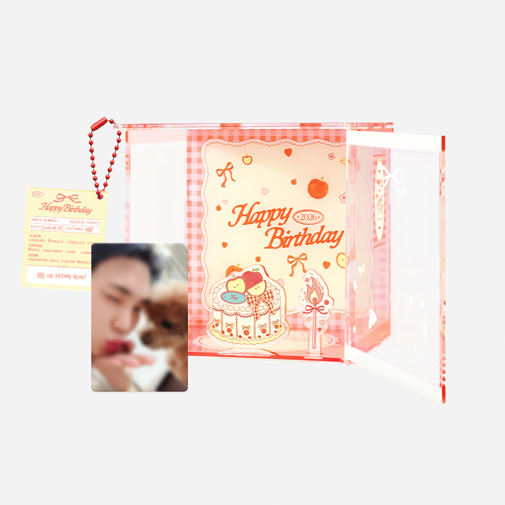 Ktown4u_main's tweet photo. ❤️THE HBD PARTY HOUSE FOR KEY ❤️

Happy Birthday to #KEY ! 🎉
CROCHET MINI CAKE KEYRING &amp; ACRYLIC CAKE BOX 🎂

* Global : https://t.co/ZEV5KDALgr
* JP : https://t.co/hXNrDidzpz
* CN : https://t.co/glxRmDuXe8

#KEY #키
#SHINee #샤이니
#HappyKEYday https://t.co/kAYmKlfB4k