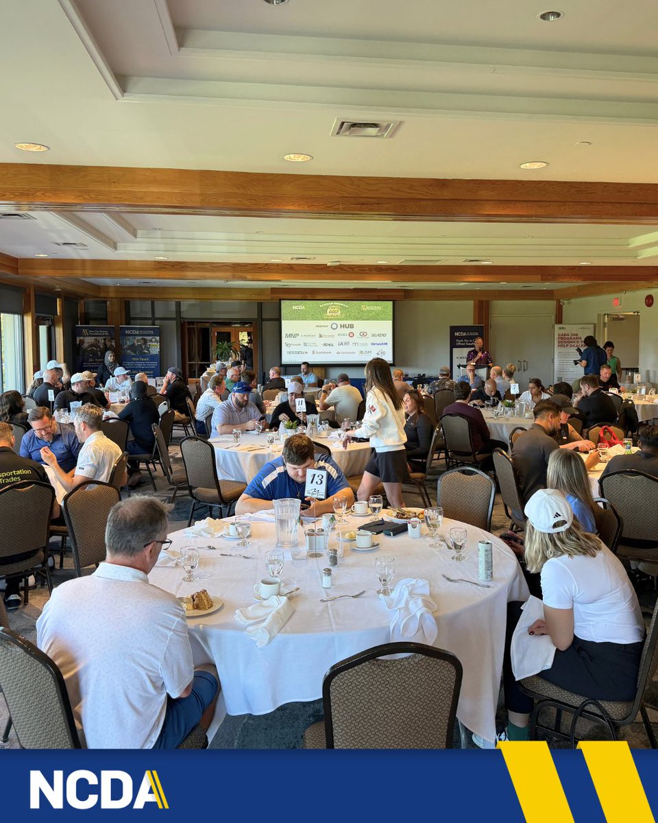 NCDA_BC's tweet photo. A huge thank you to everyone who joined us in making the NCDA Charity Golf Tournament such an amazing event. From our incredible sponsors to every participant who came out to support the cause, we are grateful for your generosity and commitment. https://t.co/WUba70zCCw