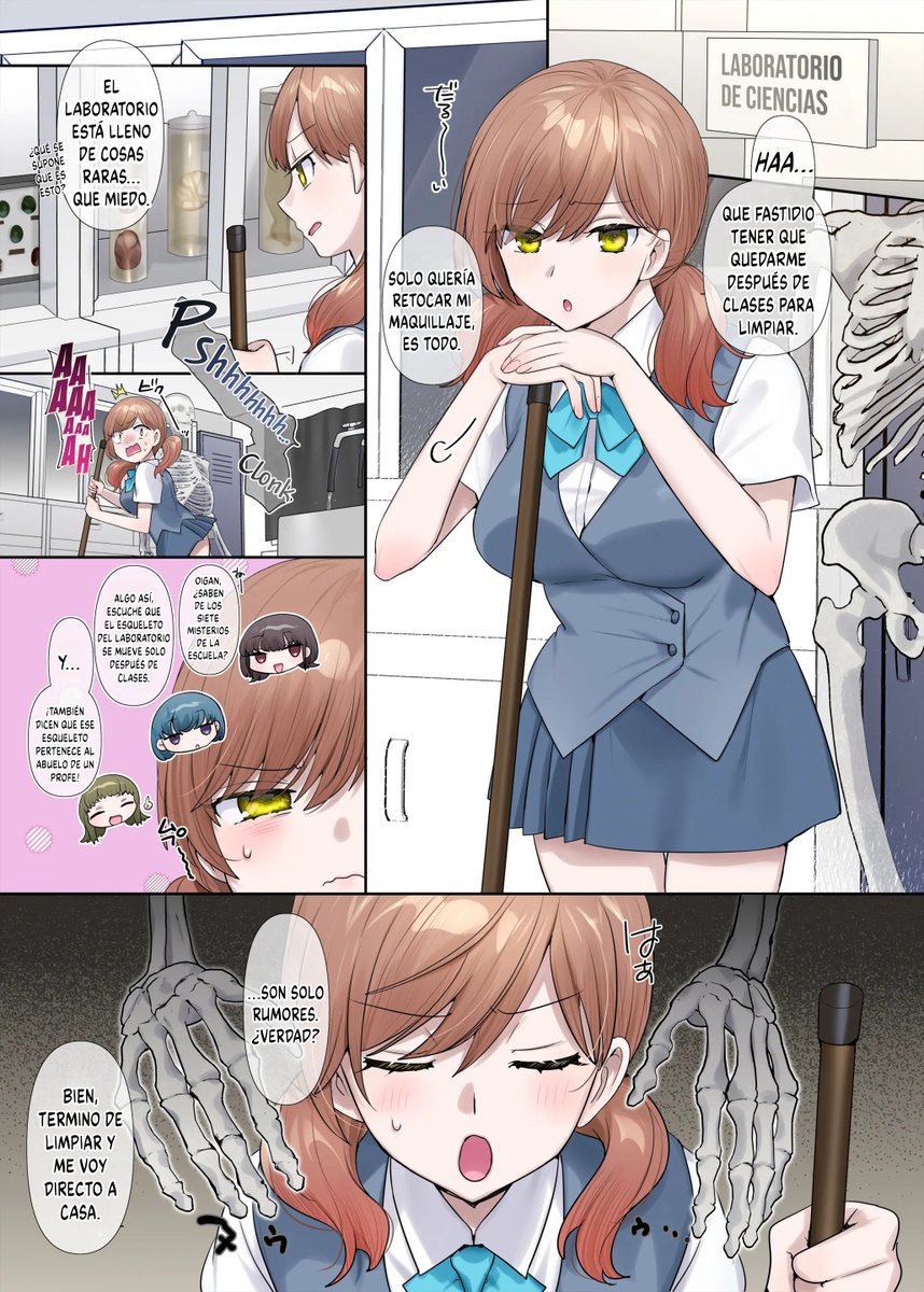 ElBurdeldeMary's tweet photo. Se ha publicado la traducción de "Laboratorio de ciencias después de clases" en el patreon, disfrútenla~
Link: https://t.co/Xkj8P6AKaO https://t.co/xhqONvmRFu