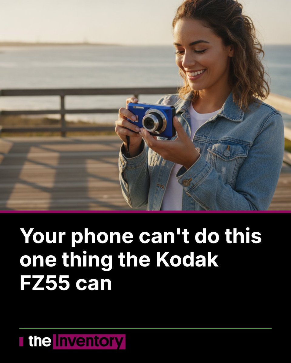 ItsTheInventory's tweet photo. Your phone can't do this one thing the Kodak FZ55 can
Dedicated digicams are having a quiet comeback, and for good reason — the Kodak PIXPRO FZ55 offers something your smartphone still struggles to replicate: true 5x o
https://t.co/5tuUEoabPn
#KodakPIXPRO #Digicam #OpticalZoom https://t.co/Ctkiw7DFdw