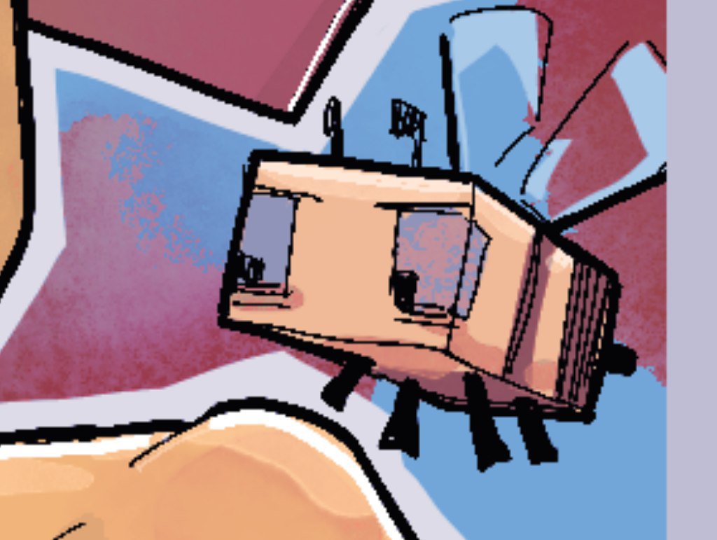 Sansarrt's tweet photo. In this version, Verity would say: “Oh yes, I’ll show you a lot of things, I know a lot of interesting stuff.”

OMG, sorry, it’s just fan art.

Just look at this bee—it clearly saw something it shouldn’t have.
#verity #minecraft #fanart #art https://t.co/hh5u8RsFfx