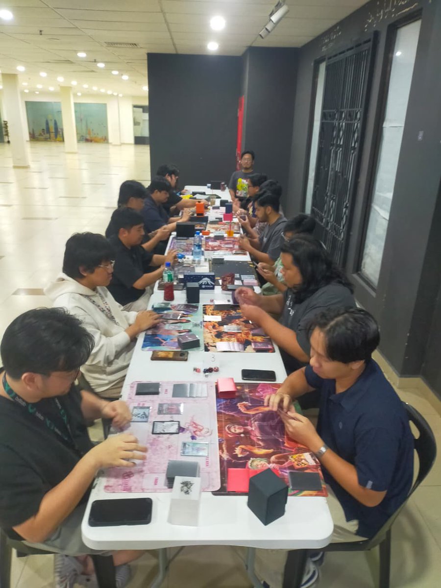 GamersTavernBN's tweet photo. 🇧🇳Gamer's Tavern One Piece Extra Grand Battle Event 22.09.2026 Results!!
Congratulations to our Winner & Top 8!!🎉✨
🥇Waz 🟣🟡Robin
🥈Muiz 🟣Kaido
🥉Moqri 🔴🟣Luffy
Deck distribution: 17 Pirates
#Gamerstavern #Brunei #BruneiLocalTCGStore #OPTCG #TCG #Bandai #BandaiTCG https://t.co/dCdZjZBhFh