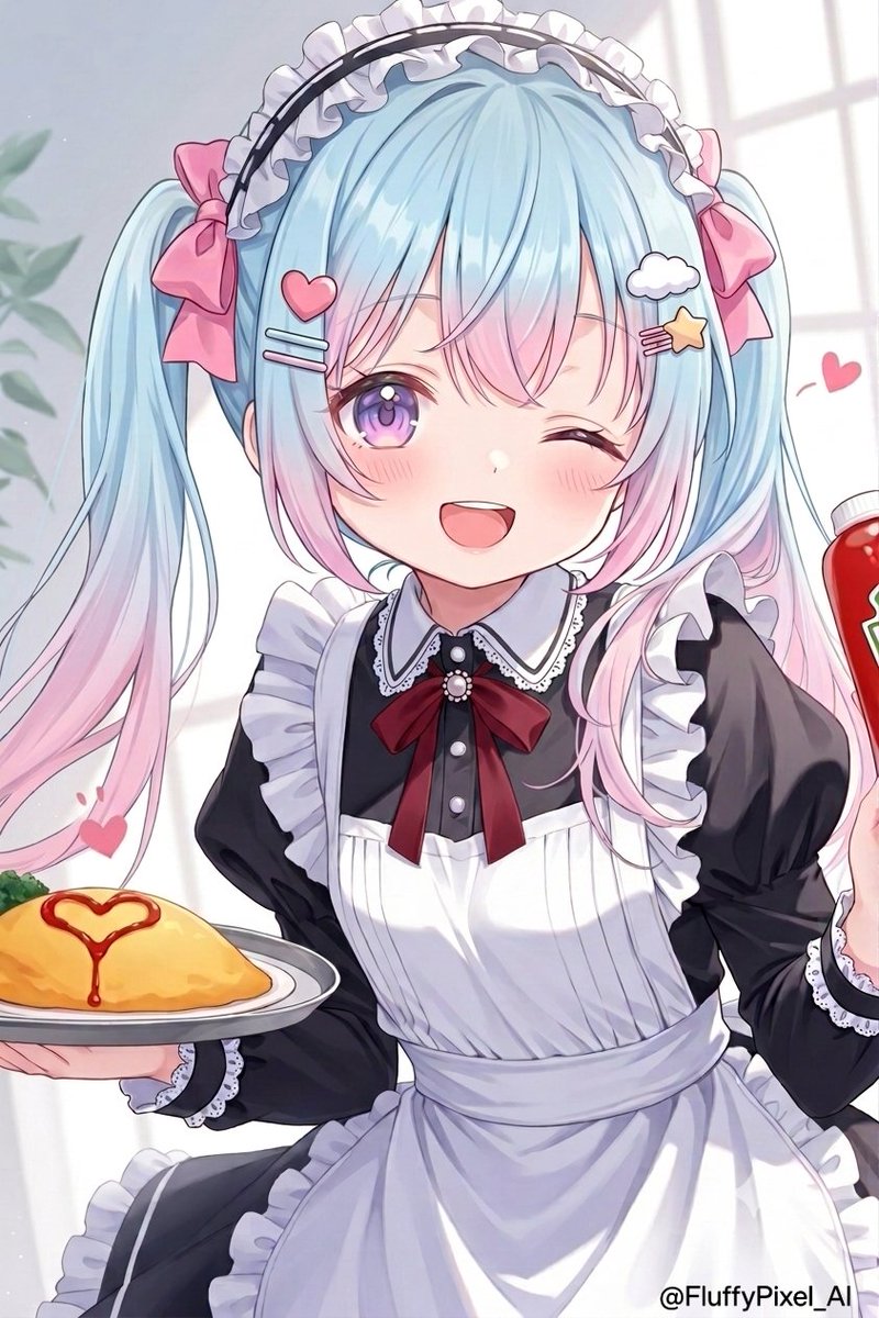 FluffyPixel_AI's tweet photo. 🪄Moe moe kyun~! 💖
Maid to order with extra love! 🍳
#FluffyPixel_AI #AIart️️️️️️️️️️️️️️️️️️️️️️️️️️️️️️️️️️️️️️️️️️️️️️️️️️️ https://t.co/Y0oMy6xeCT