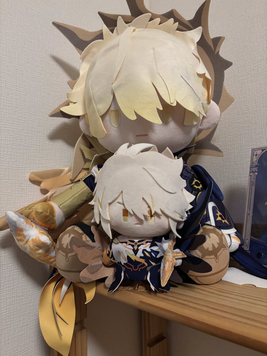 tomoridesaa's tweet photo. でかライナとちびライナ… https://t.co/SA5H2OVeev