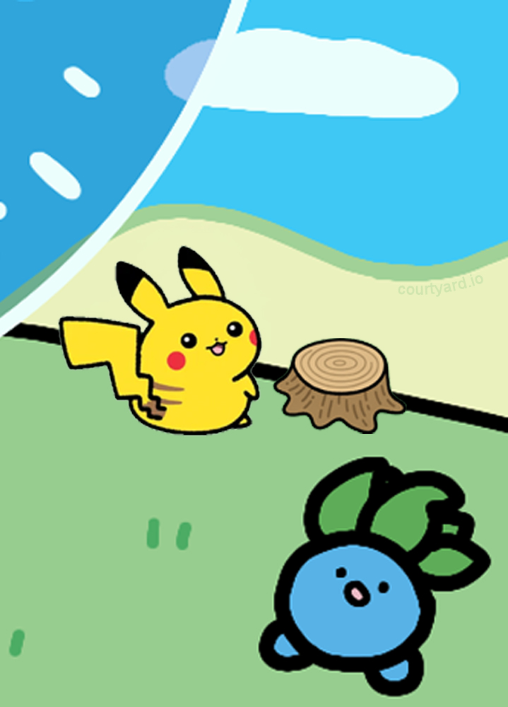 Courtyard_io's tweet photo. The Pikachu cameo we deserved 😭 https://t.co/c7EQupTtSV