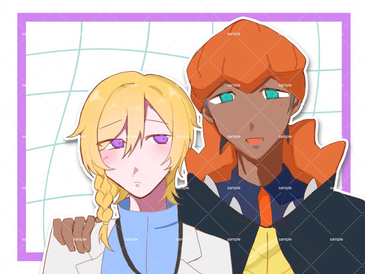 yk38_love's tweet photo. 描き合い一部納品致しました🎶 https://t.co/ZUPMzioibx