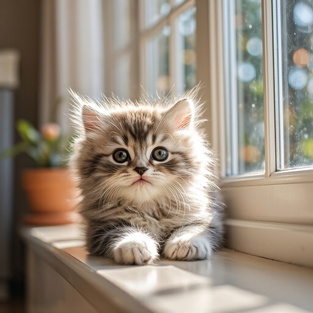 AnnabelleBs5b's tweet photo. Just finished three urgent tasks, now giving my eyes a 2-minute break by staring at the office cat napping on the windowsill. Perfect work-life balance, right https://t.co/Qd2tQhOy2w