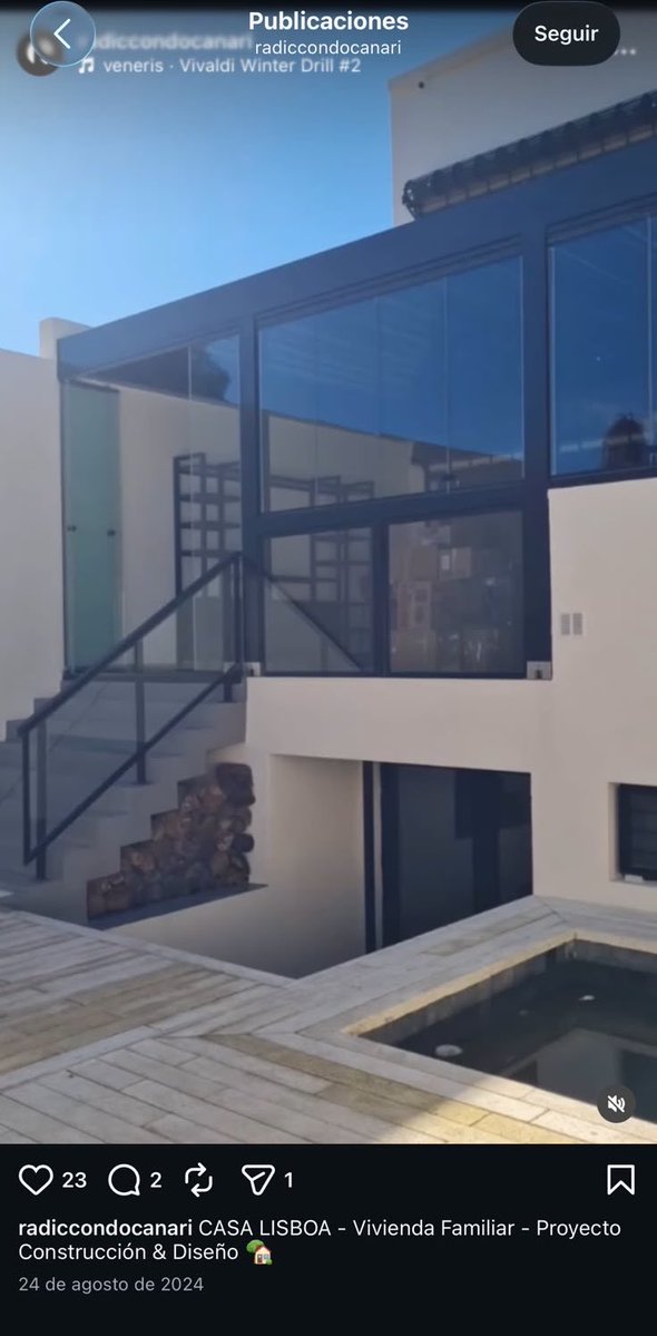 Diegoyperon's tweet photo. @MalaspinaC ¿Y cómo es por dentro la casa de topa que construyó la misma empresa que hace el estadio?

Sauna. Gimnasio completo. Pileta. Todos los lujos. 👀 Publicado en Instagram por la constructora #AAAJ 

ES UN MONTÓN…. https://t.co/i1Hl3DW3Nj
