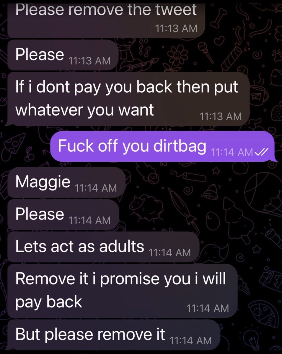 Ahmed_hotha's tweet photo. 🚨HUGE SCANDAL ON X @Fl_Patriot_

Maggie says @IbrahimMajed took $3500 from her, claiming ISIS captured him &amp; he needed ransom money💀

When she exposed him, he begged her to delete the posts before deactivating his acc

Pathetic🤡

PAY HER BACK
or This won’t pass by lightly🔥 https://t.co/z9D1rkPNTj