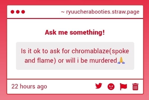 Ryuu_Cherabum's tweet photo. Labubu? 🤨
#chromablazeduo
#flamefrags
#spokeishere
#mcyt #art https://t.co/gUyBf0j14Z