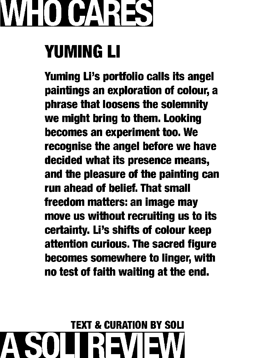 solisolsoli's tweet photo. Can wonder outrun belief? · Yuming Li https://t.co/J6crxpXuDo