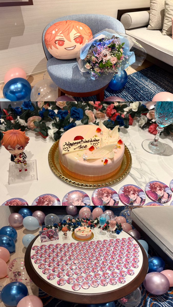 slteyx's tweet photo. ・°. 🩵 𝐻𝑎𝑝𝑝𝑦 𝐵𝑖𝑟𝑡ℎ𝑑𝑎𝑦 𝐴𝑐𝑒 🩷 .°・
#エース・トラッポラ誕生祭2026 
#エース・トラッポラ生誕祭2026 https://t.co/rZBhMGPwJL