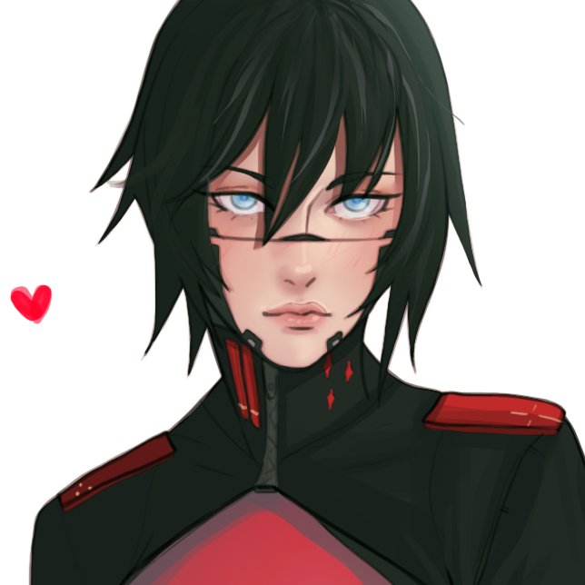 YURMAY_'s tweet photo. Stretching out her gf's jacket to be cute. #signalis #art https://t.co/jiniB8wSqm