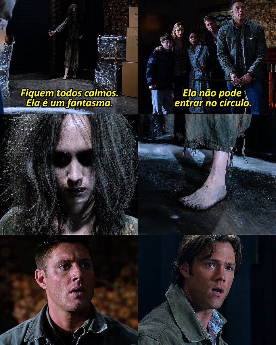 jlinzombie's tweet photo. A única vez em que o Dean e o Sam Winchester sentiram medo foi essa aqui.

🎥 Supernatural (4ª temporada) https://t.co/UKWa8zyzgV