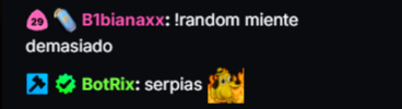 B1bianaxx's tweet photo. El Bot solo dice verdades y factos 😋 https://t.co/tj4JQ6nUtL