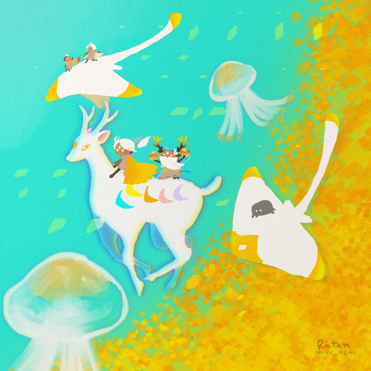 rrr_526's tweet photo. お帰りなさいませ🦌🌙再掲 https://t.co/HOWsxhXGTW