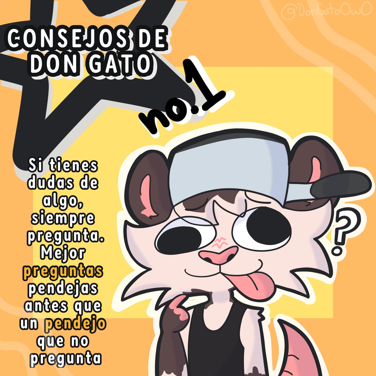 DonGatoOwO's tweet photo. Voy a revivir los CONSEJOS DE DON GATO® https://t.co/Ts1roHjadx