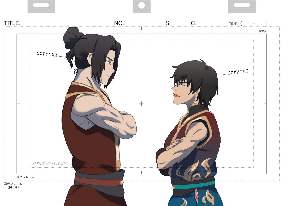 SVIYVMVN1's tweet photo. Copycat(s)

#atla #avatarthelastairbender https://t.co/kHn7F5sfYV