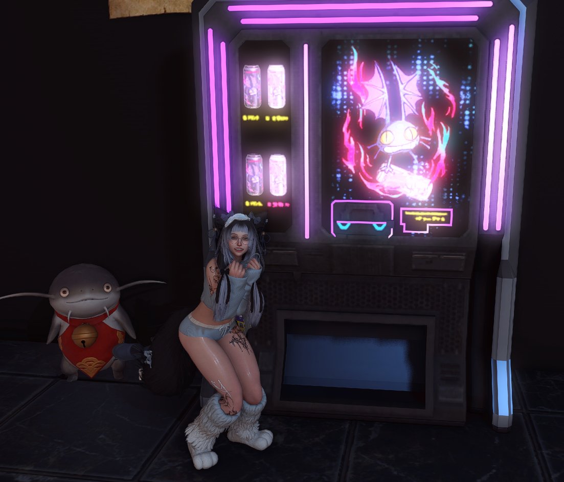 aewosol's tweet photo. finally finished all the dt fates and got my vending machine >:3 https://t.co/G0wHalLSZG