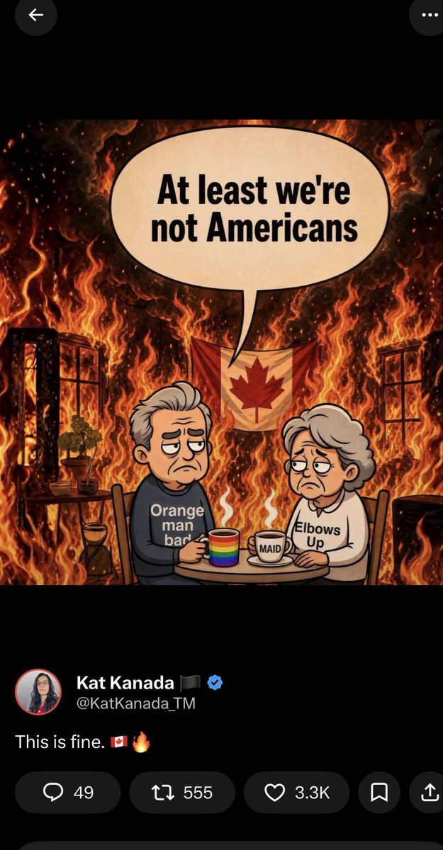 Inspectorkattis's tweet photo. @StanleyBenner @CTVNews It’s gay. Lol https://t.co/ZxwOMDTgaJ
