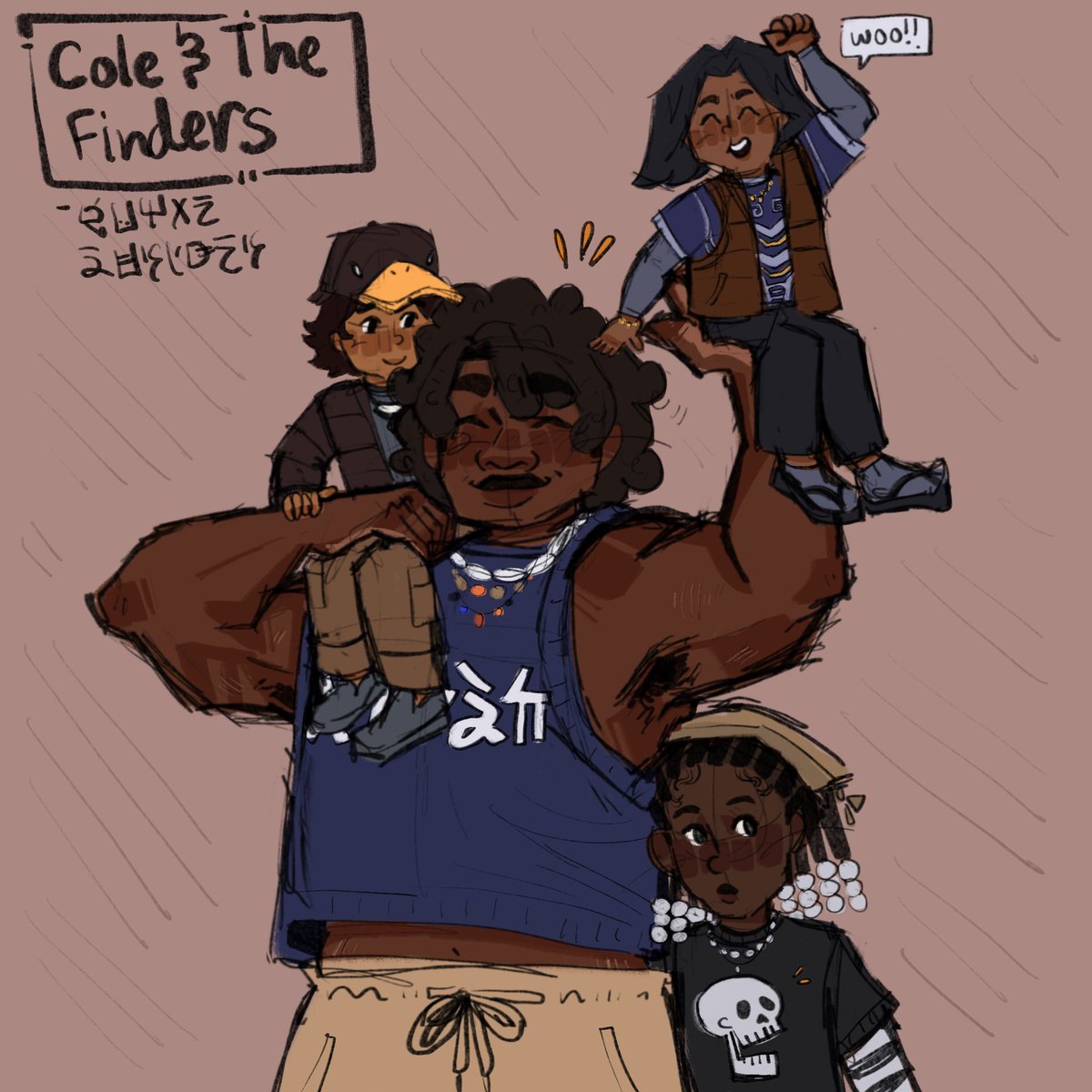 alyxisconfused's tweet photo. The Finders 

Here’s some Finders art I CAN post without spoiling any of the projects I’m working on, since AJ asked me to upload them heheh

#ninjago #thefindersninjago #coleninjago #ninjagocole #geoninjago #fritzninjago #spitzninjago #bonzelninjago https://t.co/7kIv4XUv4U