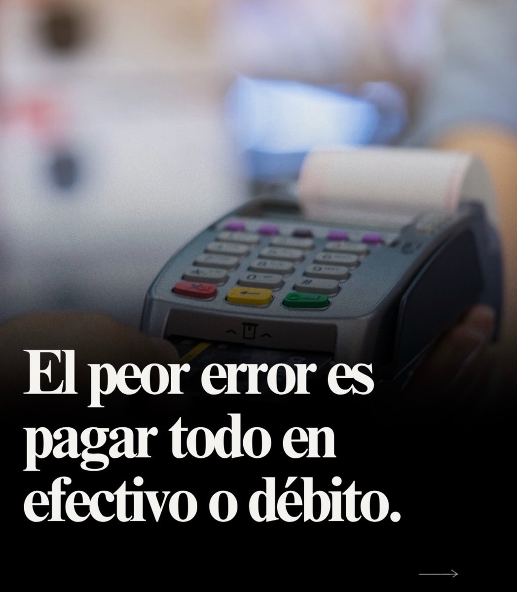 RichProtocol_'s tweet photo. 💳 El error de $0 que te está costando plata: pagar todo en efectivo o débito.

Guardá estos 5 tips para dominar tu tarjeta de crédito 👇 https://t.co/DeRd63dn1s