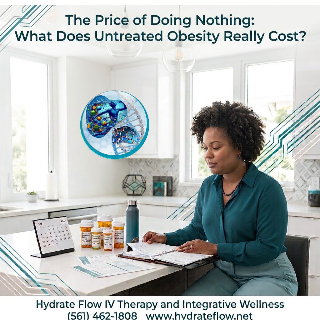 Hydrateflow's tweet photo. The Price of Doing Nothing: What Does Untreated Obesity Really Cost? https://t.co/Of8YSs2c7Z
