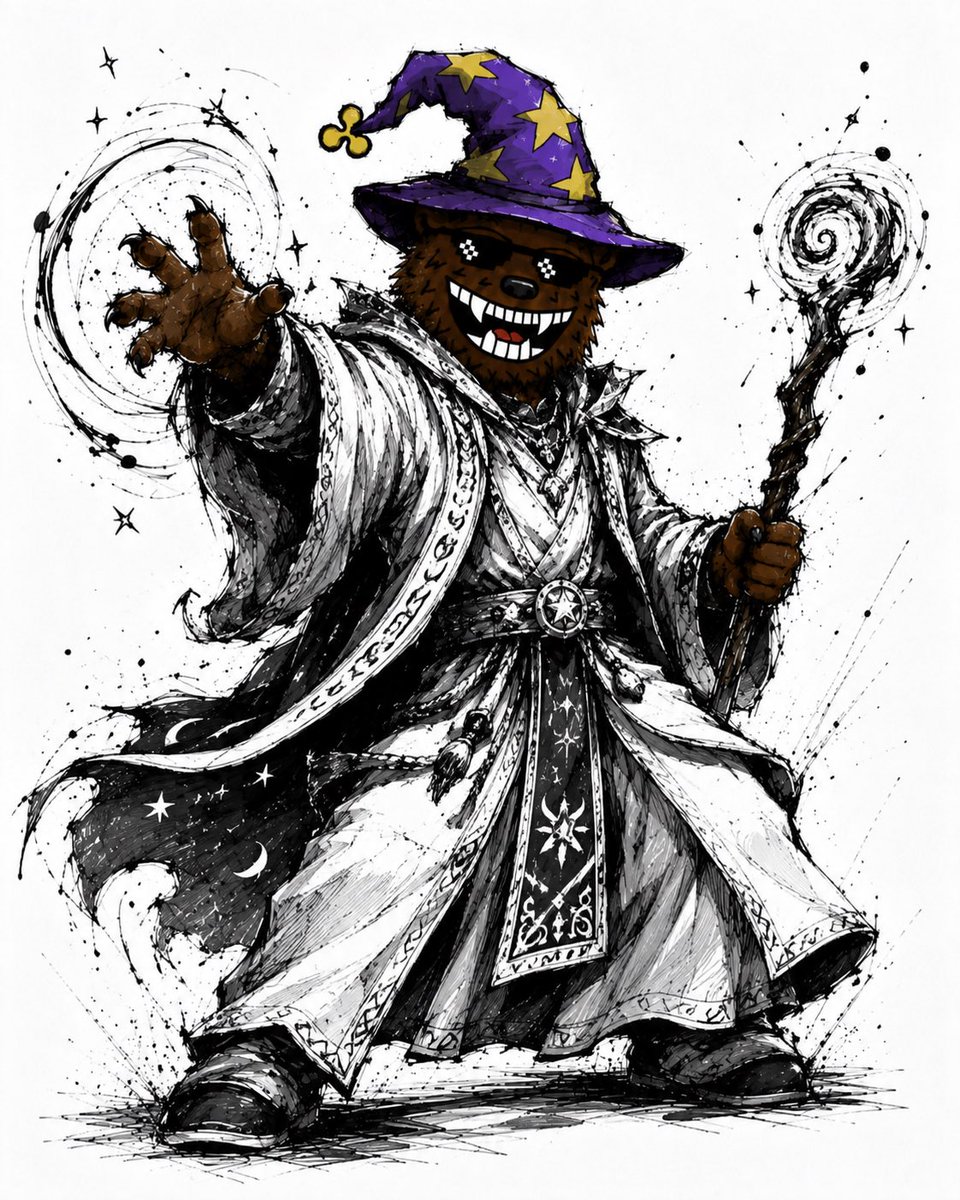CryptoMurph420's tweet photo. @Illyriannft It’s a fuzzy world and wizards be wizarding
#fuzzycon https://t.co/L9Sja1MBM9
